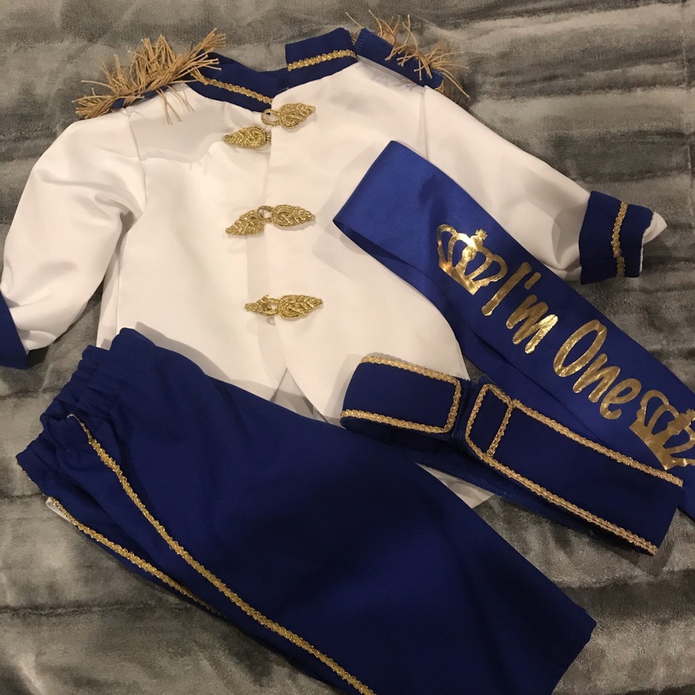 Prince 1 year outfit